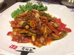 辣炒鱿鱼-朴大人炭烤·韩国料理(奥帆中心海尔洲际店)