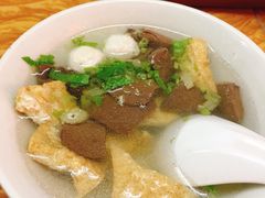 豆干鸭血汤-松树干拌面店