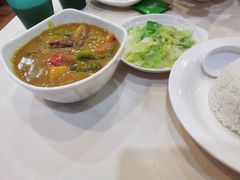 咖喱牛腩饭-旺角宝港式茶餐厅(寮步店)
