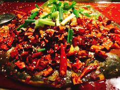 香辣味烤鱼-探鱼·鲜青椒爽麻烤鱼(中天广场店)