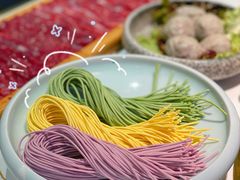 手工三色面-牛人日志·鲜牛肉骨汤火锅(万科里瑧店)