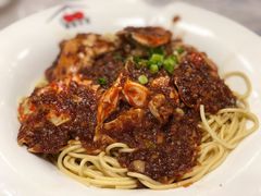 特色蟹脚面-早酒肖汉老味拌面
