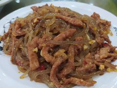 泡菜苕粉肉丝-椒香川流不息川菜馆(二七北路店)