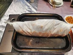 蒜香纸包江团烤鱼-红辣椒·川菜·火锅(张杨路店)