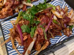 -燚店·铁板鱼蛙·烤肉·烤串(北新桥店)