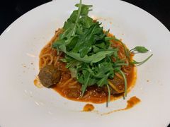 番茄奶油肉饼意面-TAMATI(巴黎贝甜韩式西餐厅店)