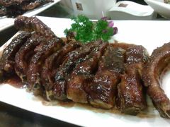 院落-秘制叉烧碳烤大排-院落创意菜
