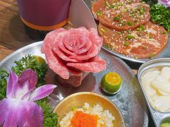 -明洞阿姨·韩式酱蟹烤肉·创意料理(三元桥店)