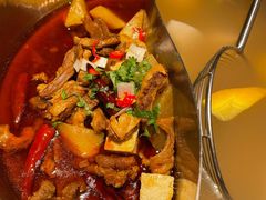 牛腩鸳鸯锅-左庭右院鲜牛肉火锅(长泰广场店)