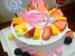 火烈鸟水果蛋糕-Star party创意网红生日蛋糕(漳州店)