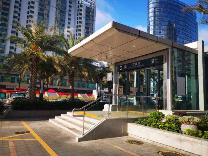 荔林(地铁站)-"本来要在南山书城地铁站下地铁的结果因为.