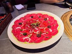 半熟和牛卡帕乔-板前十胜·和牛烧肉专门店(北京总店)