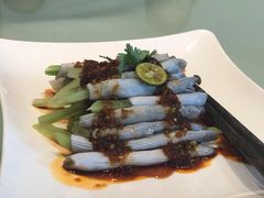 秋葵拌沙虫-黑明餐厅(白鹭洲店)