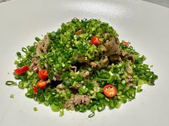 捞拌雪龙黑牛肉-北京泰富酒店-柏景轩中餐厅