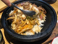 泡菜肥牛石锅饭套餐-东菊料理(吉利购物广场店)