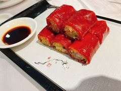 鲜虾脆皮红米肠-明珠海港大酒店