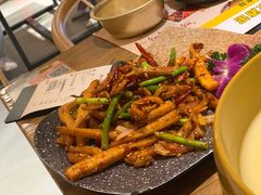 麻辣鱿鱼-冰川延边料理·炭烤串(原小木屋店)