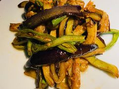 茄子烧长豆角-姐夫的小菜(新中关购物中心店)