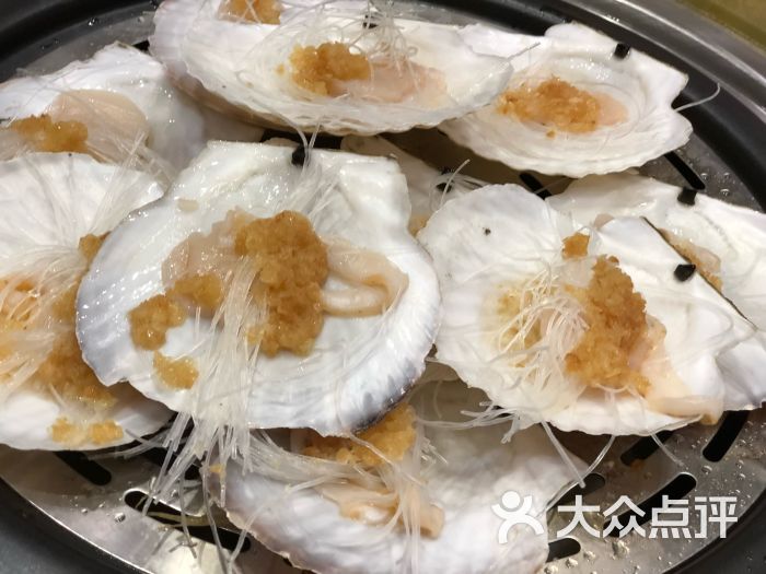 海鸿鲜蒸煮题餐厅(拱北口岸店)-扇贝-菜-扇贝图片-珠海美食-大众点评