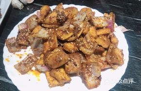 Chicken-flavored Dry-fried Naan