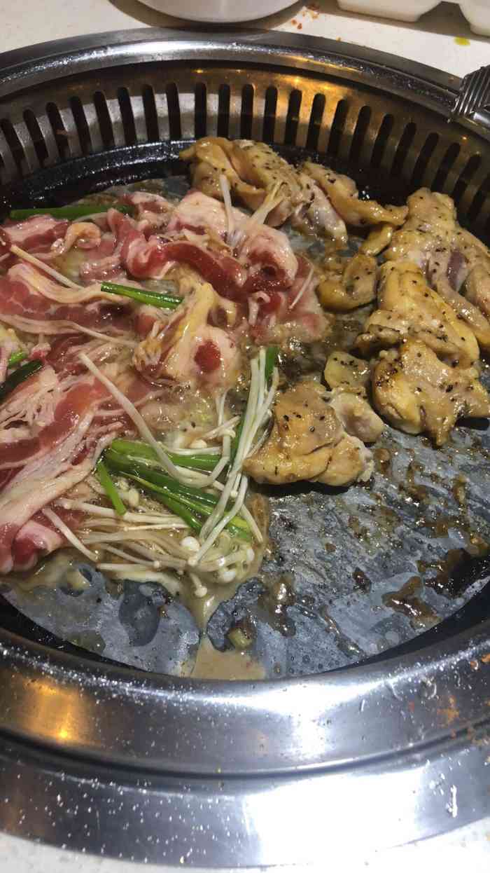 韩悦烤肉(新北万达店)-"周三招商银行半价活动.掌上生活app 每.