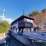 花树旁的咖啡厅