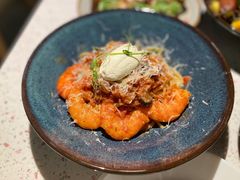 芝士蘑菇鲜虾意大利面-BE BRIGHT KITCHEN(正佳广场店)
