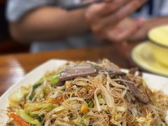 牛肉鸡蛋炒粉干-牛小隆牛肉面馆(四牌楼店)