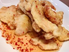 辣子锅包肉-香港财记(汇励99城市公园店)
