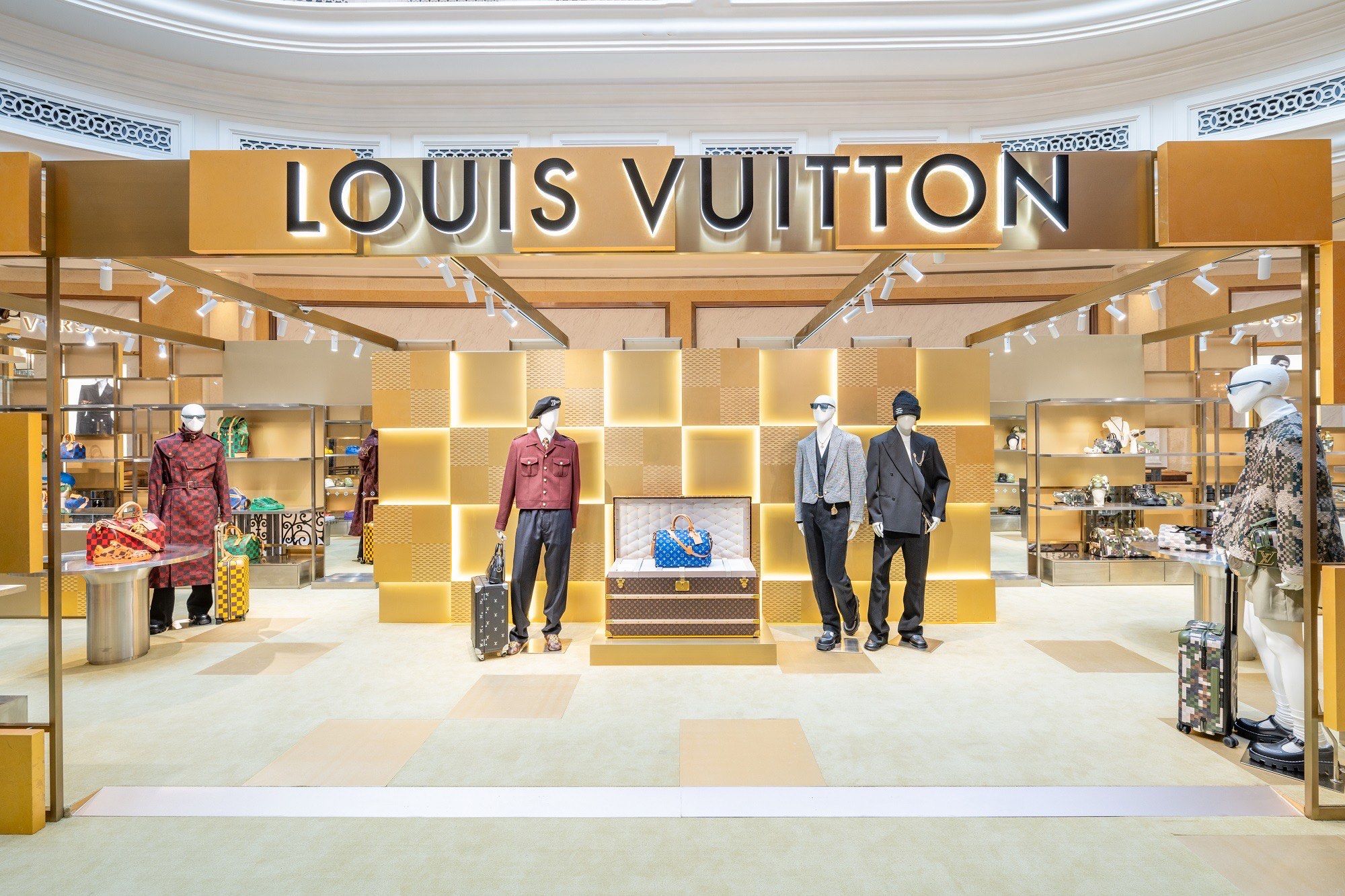 Копии сумочки из натуральной кожи - Louis Vuitton 