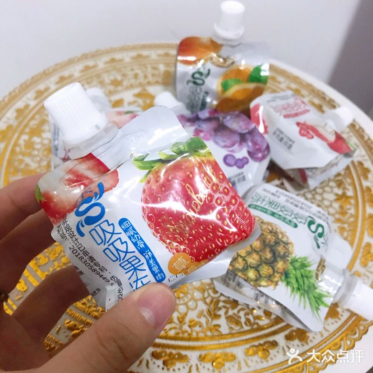 【小金鼠乐】吸吸果冻  可吸果肉粒 多种口味:草莓味
