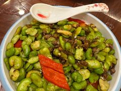 芽菜炒蚕豆-南来顺饭庄·清真(南菜园店)