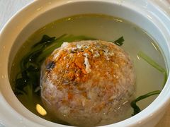 蟹粉狮子头-怡园饭店-餐厅(四望亭店)