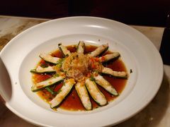 鲜虾酿秋葵-京华烟云·北京烤鸭(领展购物广场·中关村店)