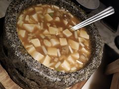 石锅鸡汤豆腐-绿茶餐厅(乐峰广场店)