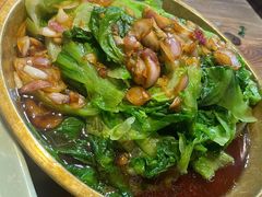 红葱头淋生菜-桃姐农庄老字号(从化温泉店)