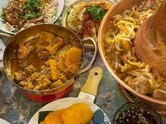 土司铜锅油焖鸡-浩海火燒雲傣家菜(静安芮欧店)