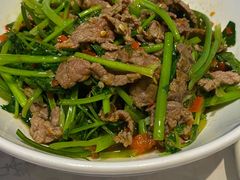 香菜炒牛肉-壹盏灯(惠农店)