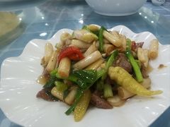 藕尖炒牛肉-明记海鲜大排档(巽寮湾店)