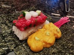 海胆生牛肉手卷-老乾杯和牛烧肉(王府中环店)