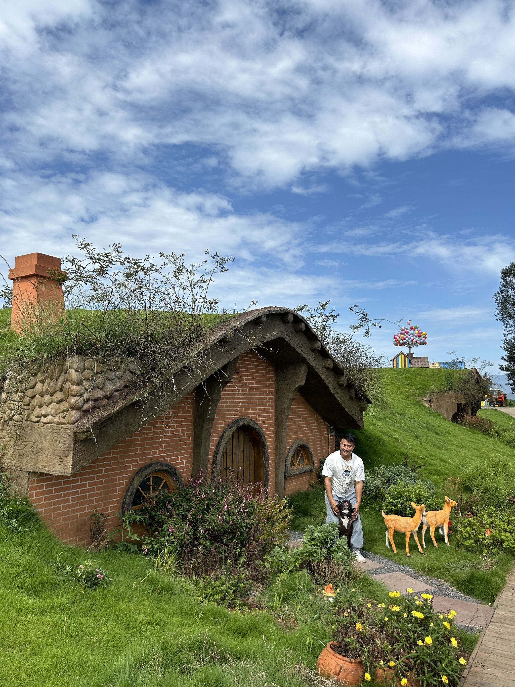 彩色童话镇的一日游