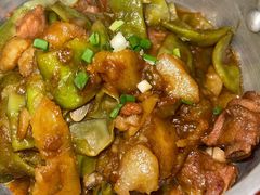 排骨压锅油豆角-小土豆北方菜馆(方庄店)