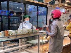 面包甜点陈列柜-泸溪河桃酥(长乐路店)