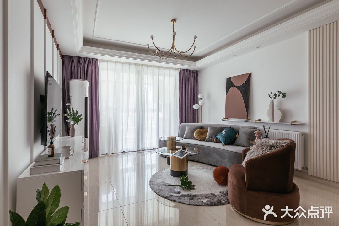 112平精装房变形记“法式现代的小时光”