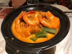 星洲咖喱大虾-金椰壳· 大厨新加坡菜(壹方城店)