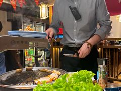 -明洞阿姨·韩式酱蟹烤肉·创意料理(三元桥店)