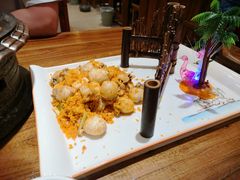 -东来菜馆•手抓海鲜家常菜•海鲜锅贴(鸽子窝店)