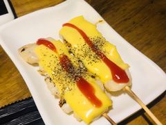 烤芝士鸡肉串-鸟内会居酒屋(得意潮馆店)