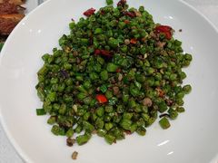 榄菜肉末炒豆角-小贝壳酒楼(经九路店)