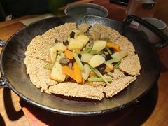安康一个锅巴时蔬-薇酌饮·陕西菜(南门外店)